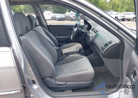 2005 Honda Civic Ex z USA, uszkodzony, nr VIN 2HGES26745H509657